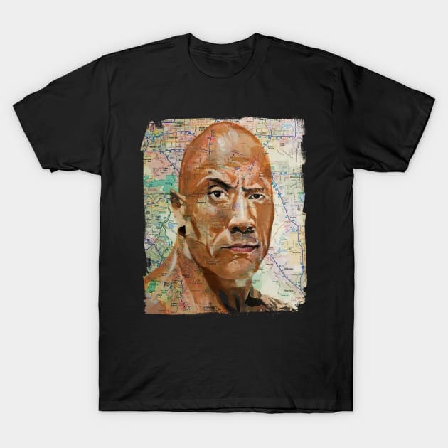 The Rock from Cali T-Shirt by kylewillis